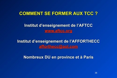 LES THERAPIES COMPORTEMENTALES ET COGNITIVES (TCC)