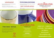 Siebdruck - ANNABURG Porzellan GmbH