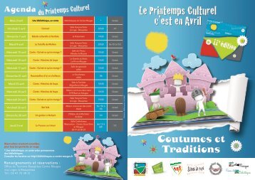 Le Printemps Culturel c'est en Avril - Communauté de Communes ...