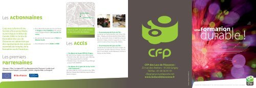 Centre de formation et professionnalisation - Communauté d ...