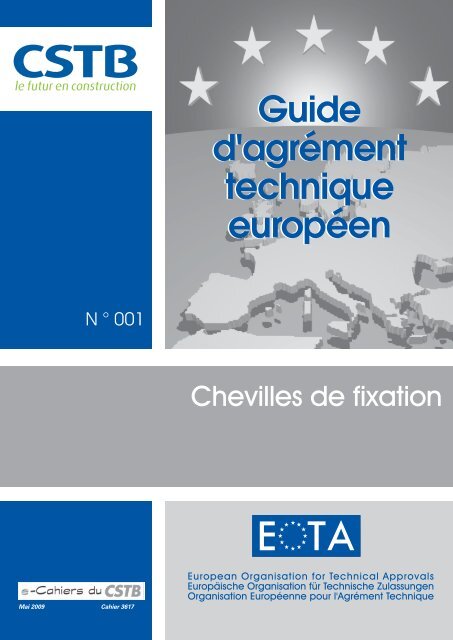Guide d'ATE n°1 - Chevilles de fixation - CSTB