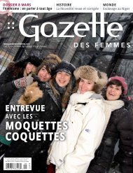 La tendance - Conseil du statut de la femme - Gouvernement du ...