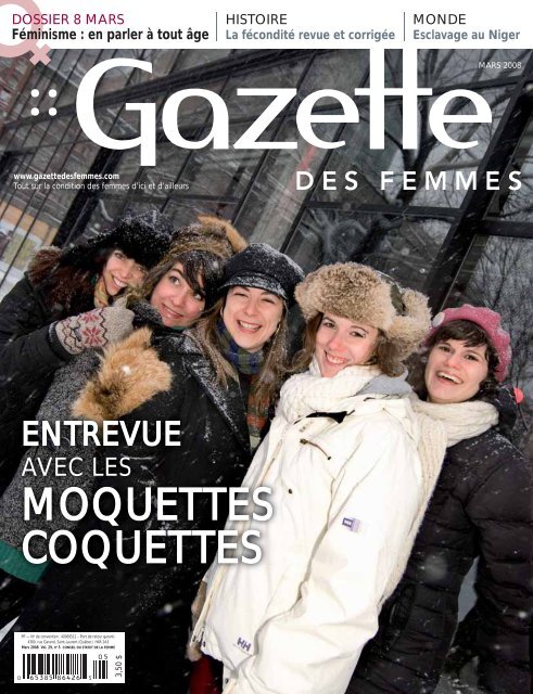 MOQUETTES COQUETTES - Conseil du statut de la femme ...
