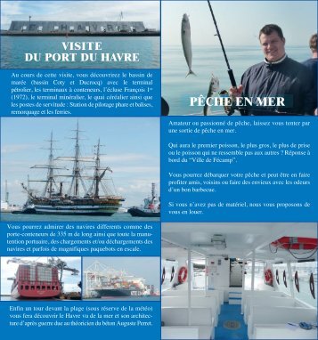 Notre brochure - Visite du port du Havre