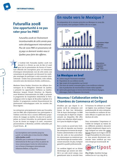 Entreprendre Mars 08 - BECI