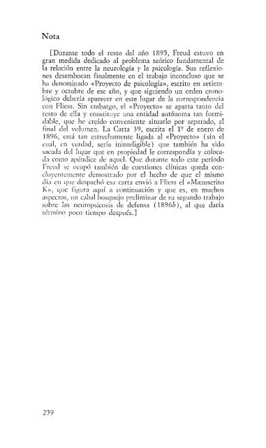 Publicaciones prepsicoanalíticas y manuscritos inéditos en vida de ...