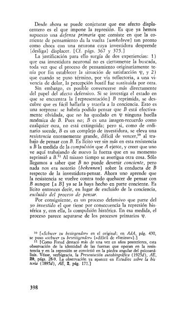 Publicaciones prepsicoanalíticas y manuscritos inéditos en vida de ...