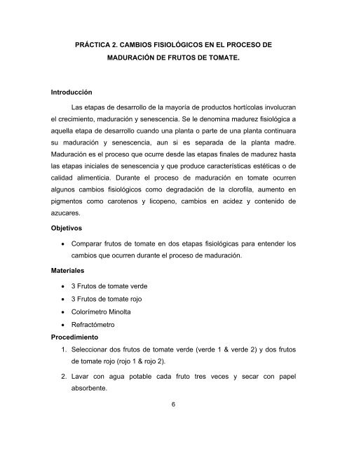 postcosecha de productos hortofruticolas - Universidad Autónoma ...