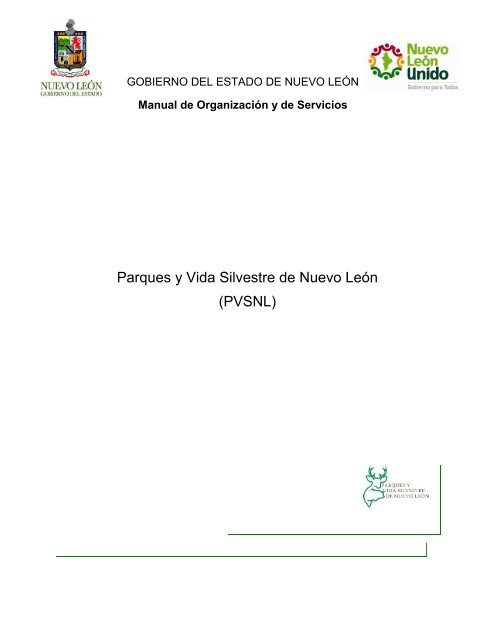 Parques y Vida Silvestre de Nuevo León (PVSNL) - Gobierno del ...