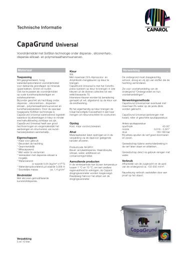 05 Tica 657 CapaGrund Universal.indd - Caparol