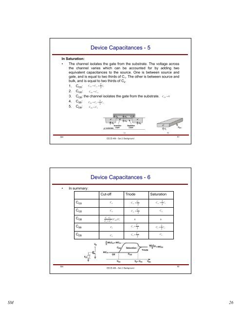 Analog CMOS Integrated Circuit Design Set 2 - Courses - University ...