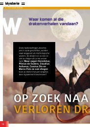 Draken en dino's - Weet Magazine