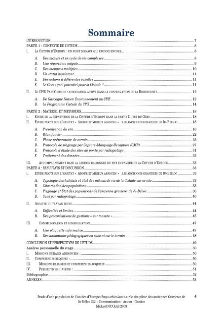 Etude d'une population de Cistude d'Europe - (CPIE) Pays Gersois