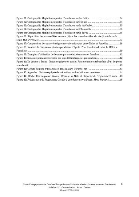 Etude d'une population de Cistude d'Europe - (CPIE) Pays Gersois