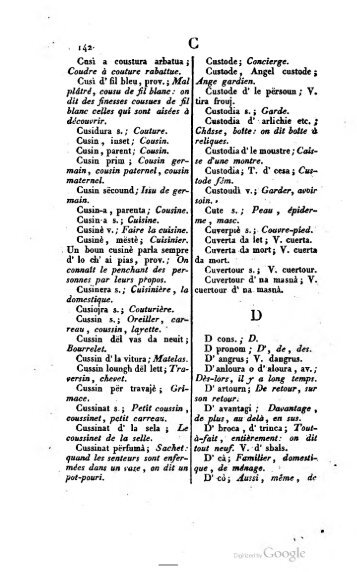 Dictionnaire portatif piémontais-français suivi d'un ... - Piemunteis.it