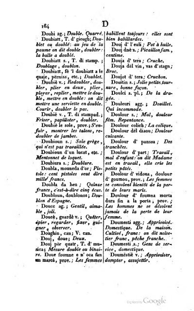 Dictionnaire portatif piémontais-français suivi d'un ... - Piemunteis.it