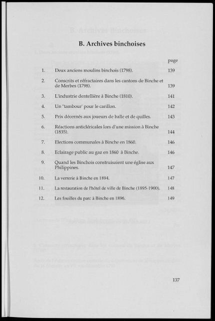 etudes binchoises revue de la société d'archéologie et des amis du ...