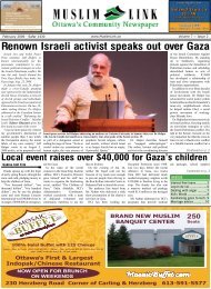 Renown Israeli activist speaks out over Gaza - Muslim Link