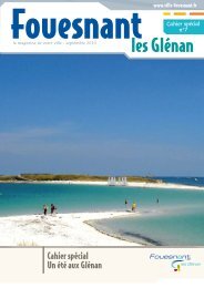 Cahier spécial n°7 - ville Fouesnant-les Glénan
