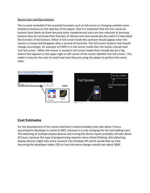 Windows Media Player Classic Interface Dominik Gradzi ... - Courses