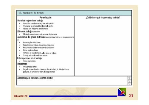 SOBANE: haciendo participes de la ergonomía a los trabajadores