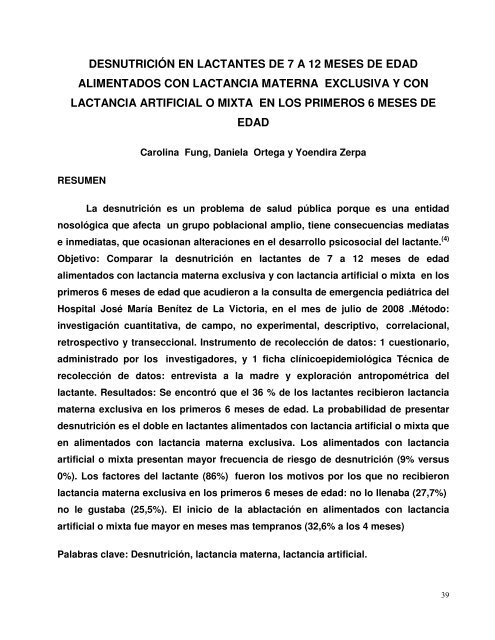 XI Jornadas de Investigación en Pregrado - FCS Aragua ...