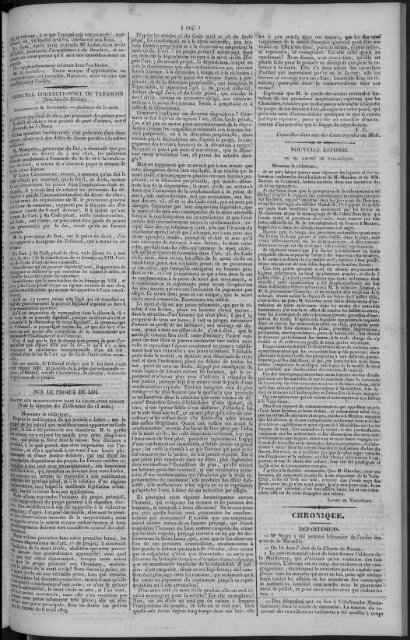 GAZETTE DES TRIBUNAUX,