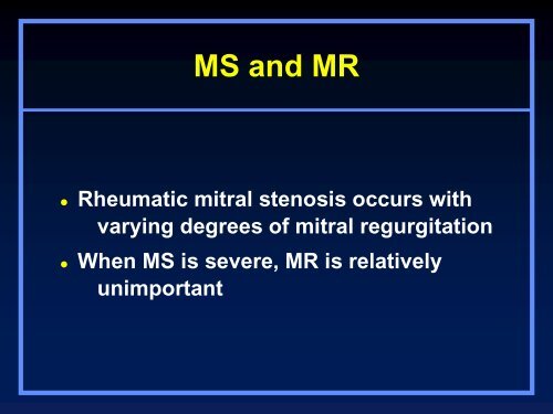 Valvular Lesions of the Heart - LearningRadiology