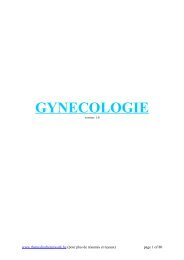 Gynecologie resume v1.0 - TMT - The Medical Teamwork