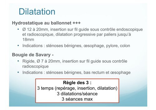 Traitement endoscopique des occlusions intestinales ... - Hepato Web