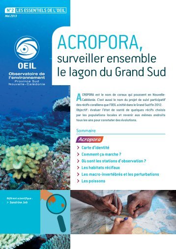 Voir la plaquette du projet - Observatoire de l'environnement ...