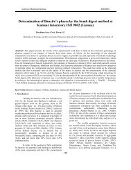 Determination of Bauxite's phases by the bomb digest method at ...