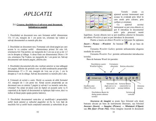 Word - Facultatea de Matematică şi Informatică