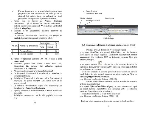 Word - Facultatea de Matematică şi Informatică