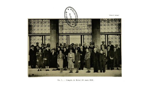 1939 Quatrième Congrès de la Fédération des Sociétés Savantes ...