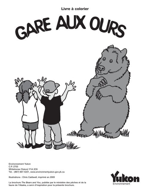 Gare aux ours - Livret à colorier