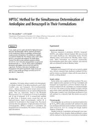 HPTLC Method for the Simultaneous Determination of Amlodipine ...