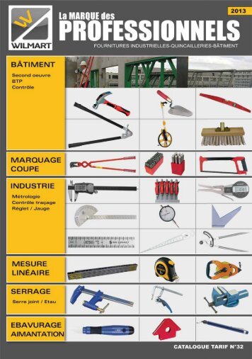 Téléchargez notre Catalogue 2013 Nouveaux tarifs ... - WILMART