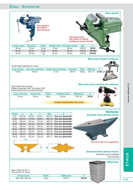 Téléchargez notre Catalogue 2013 Nouveaux tarifs ... - WILMART