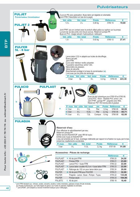 Téléchargez notre Catalogue 2013 Nouveaux tarifs ... - WILMART