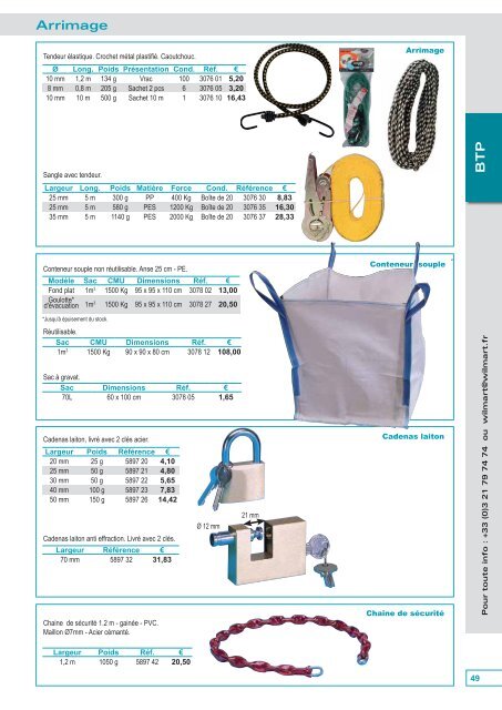 Téléchargez notre Catalogue 2013 Nouveaux tarifs ... - WILMART