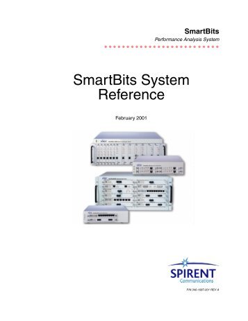 SmartBits System Reference