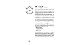 Life Concepts Introduction Life Concepts ... - Cru Press Green