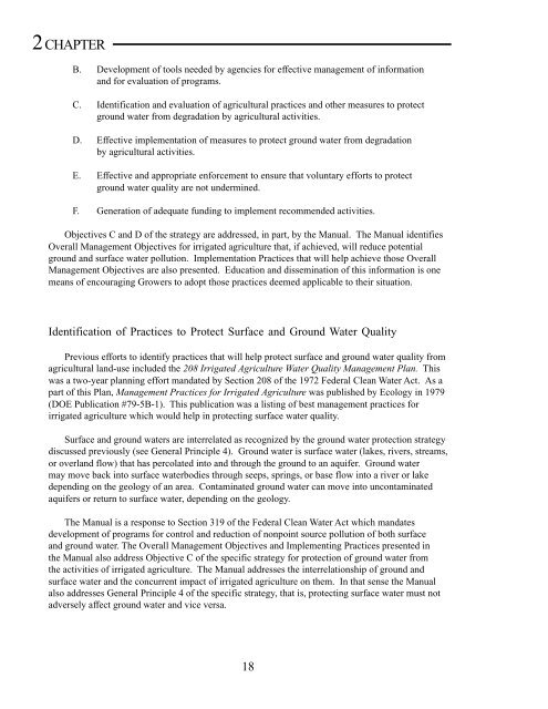 Em4885 irrigation management practices to protect ground water