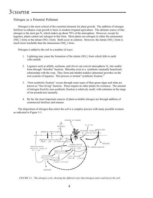 Em4885 irrigation management practices to protect ground water