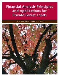 Financial Analysis Principles and Applications for Private Forest Lands