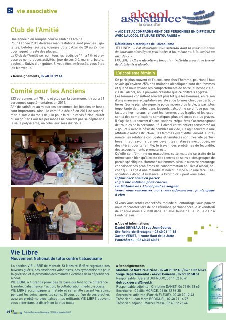 MagstereineN°7/jan2012:Mise en page 1 - Site Officiel de SAINTE ...