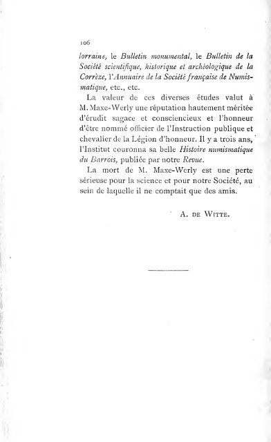 Revue belge de numismatique et de sigillographie