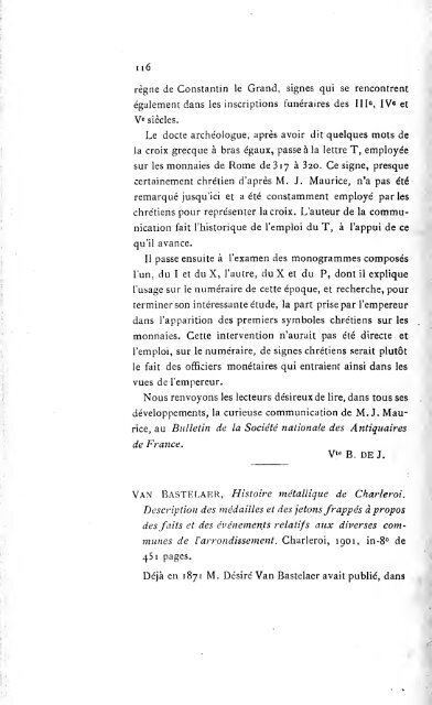 Revue belge de numismatique et de sigillographie