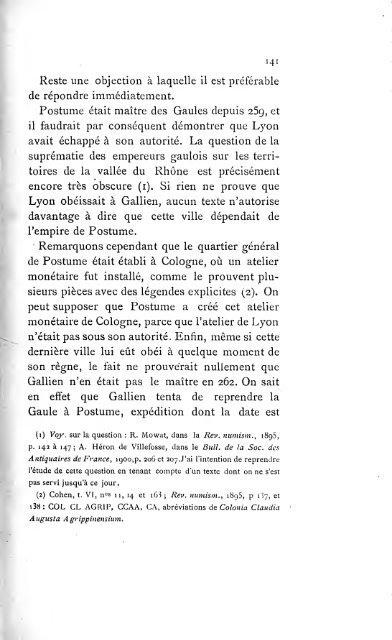 Revue belge de numismatique et de sigillographie